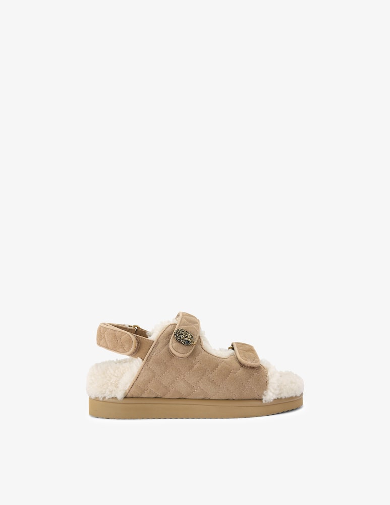 Kurt Geiger Sandali bassi  in camoscio Orson Teddy - immagine 1