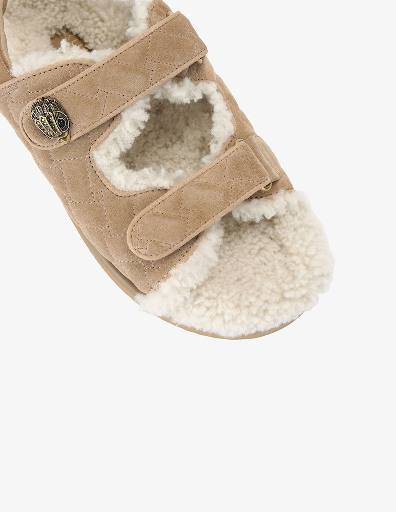 Kurt Geiger Sandali bassi  in camoscio Orson Teddy - immagine 2