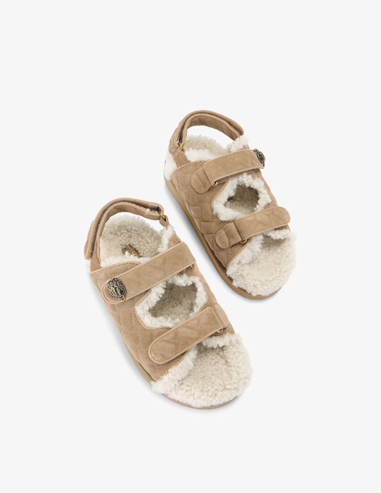 Kurt Geiger Sandali bassi  in camoscio Orson Teddy - immagine 3