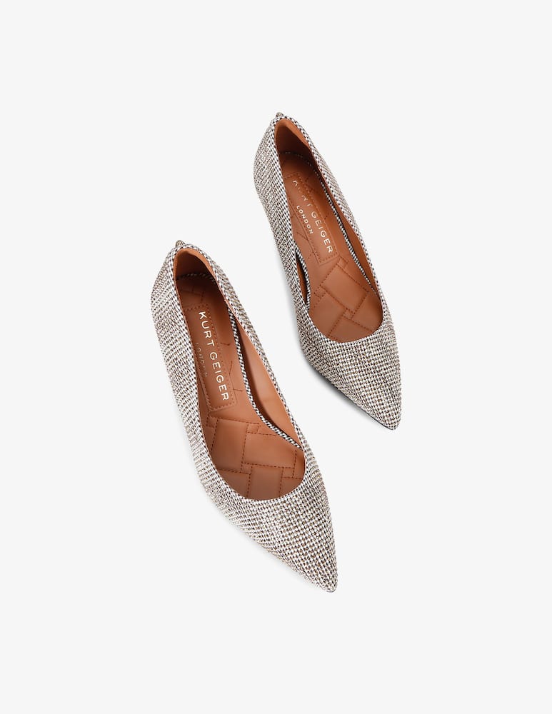 rinascente Kurt Geiger Kensington crystal pumps