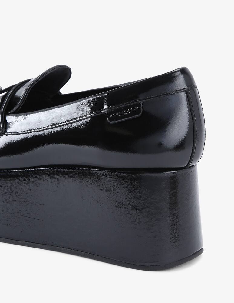 rinascente Kurt Geiger Mayfair flatform loafer patent