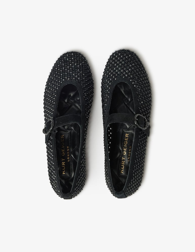 rinascente Kurt Geiger Mayfair ballet flats