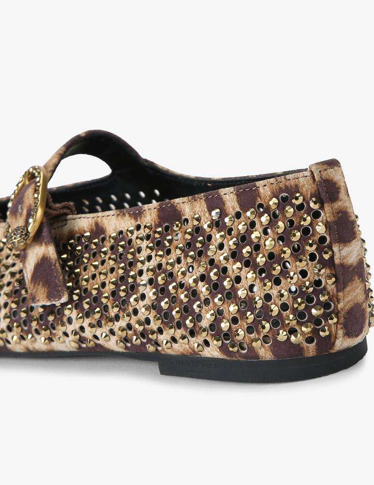 rinascente Kurt Geiger Mayfair crystal ballet flat
