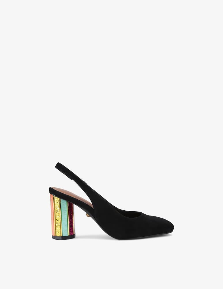 Kurt Geiger Slingback tacco multicolor Perspex - immagine 1 Kurt Geiger Slingback tacco multicolor Perspex - immagine 1