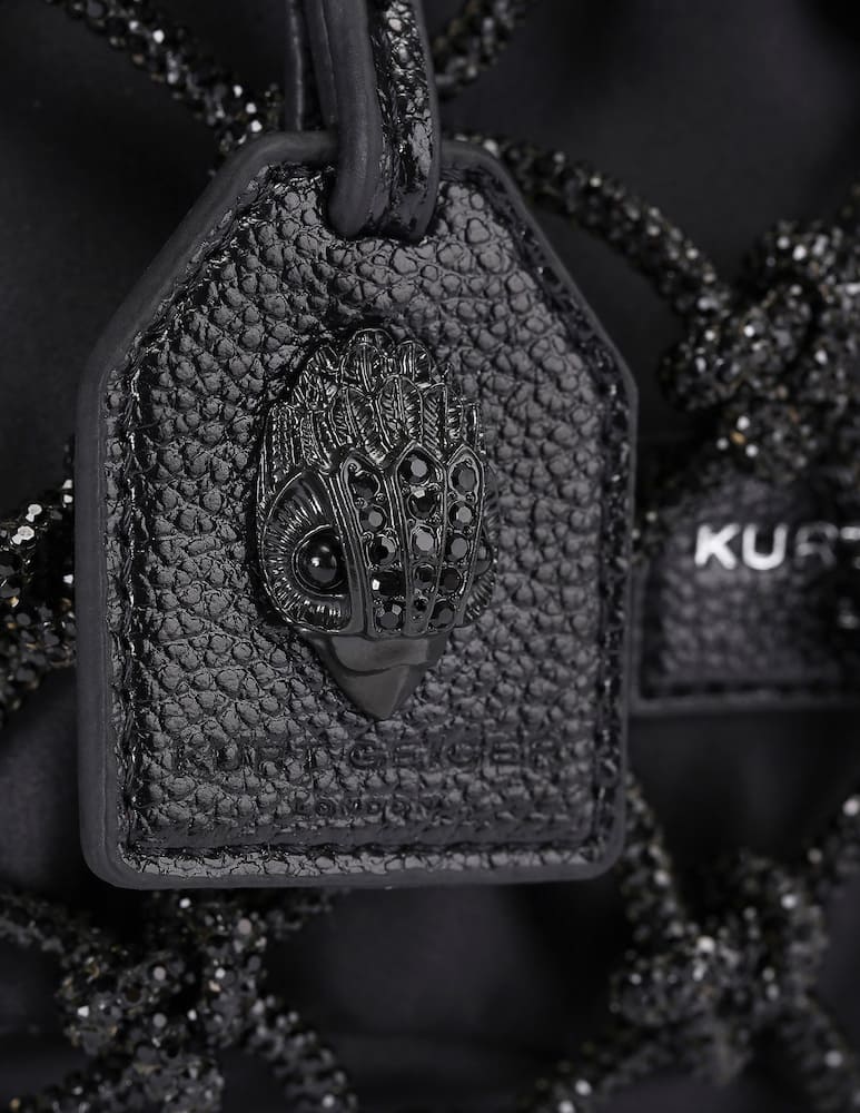 rinascente Kurt Geiger Borsa macramè con cristalli