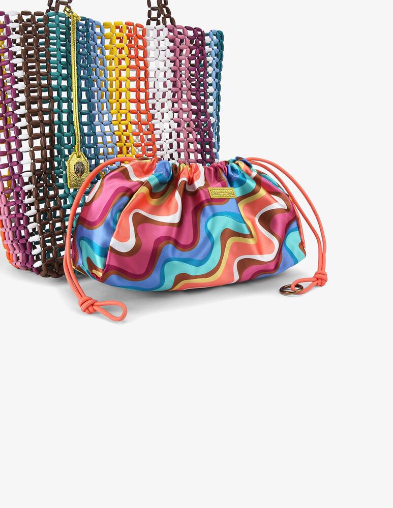 rinascente Kurt Geiger Borsa shopper con perline Kensington