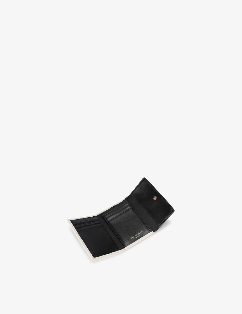 rinascente Kurt Geiger Flap quilted card holder