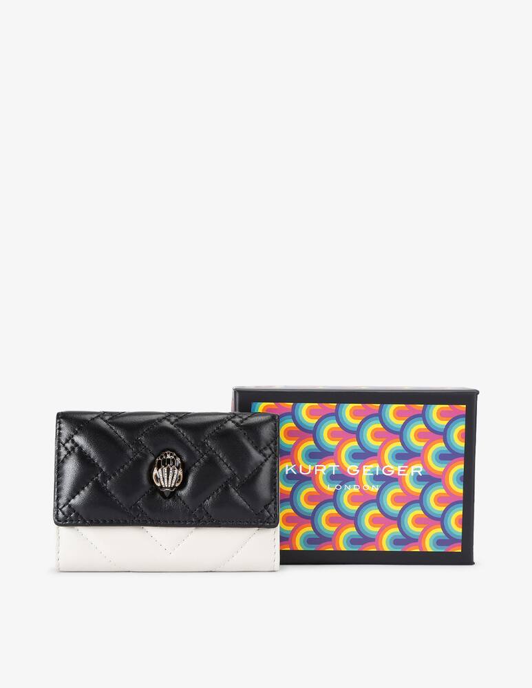 rinascente Kurt Geiger Flap quilted card holder