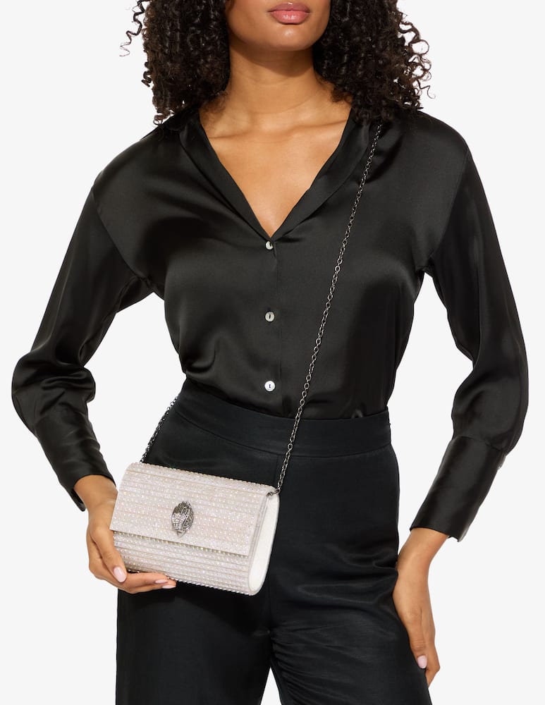 rinascente Kurt Geiger Eagle clutch bag