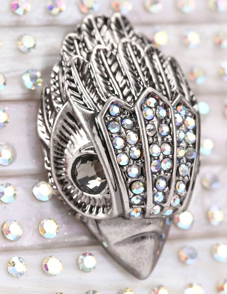 rinascente Kurt Geiger Eagle clutch bag