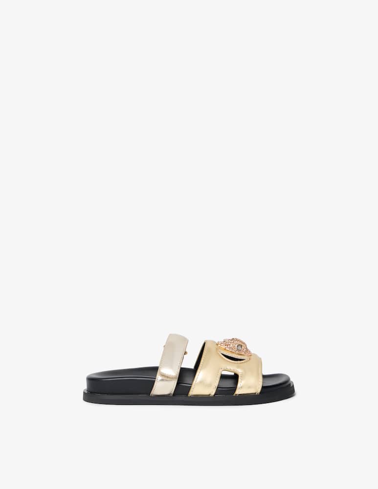 rinascente Kurt Geiger Eagle cut out leather sandals