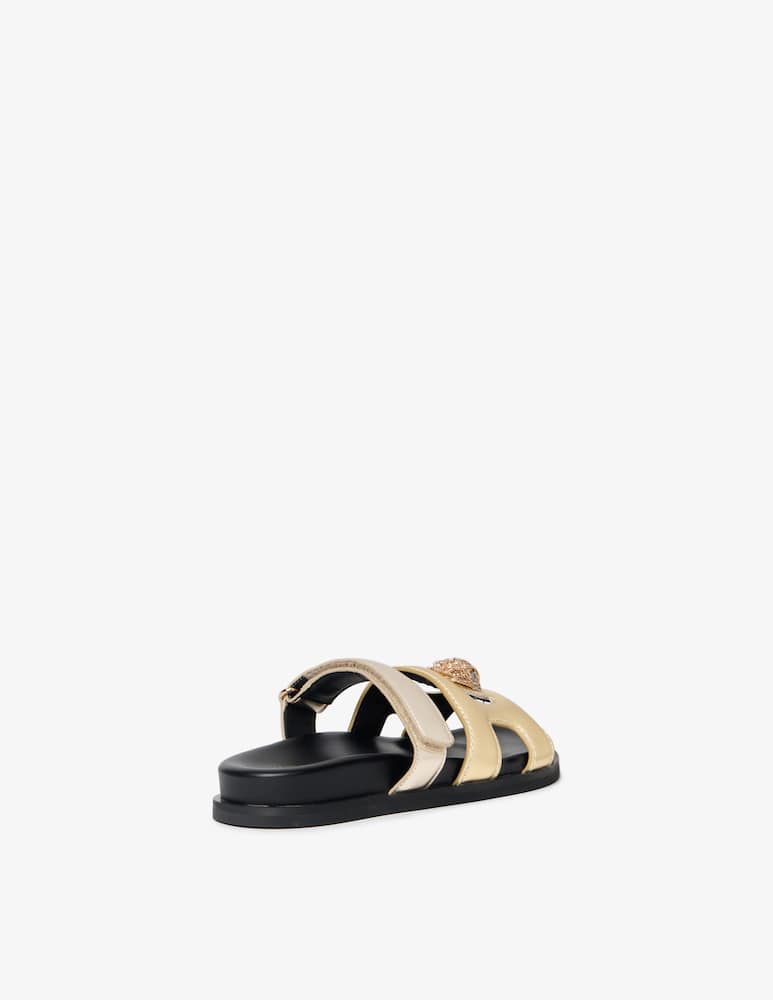 rinascente Kurt Geiger Eagle cut out leather sandals