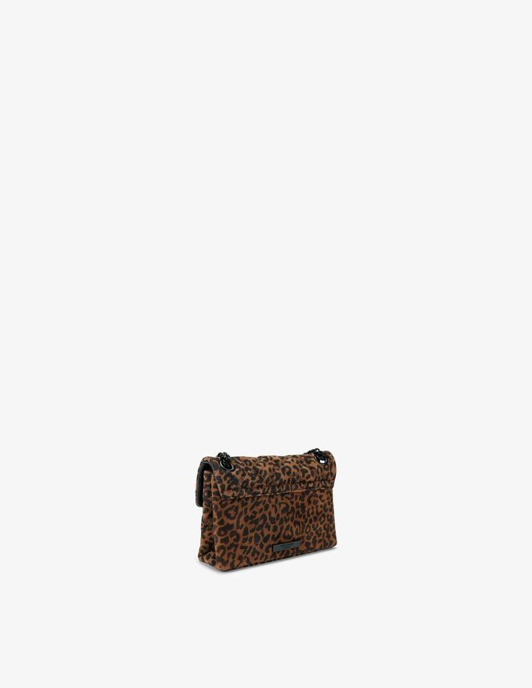 rinascente Kurt Geiger Leopard mini Kensington crossbody bag