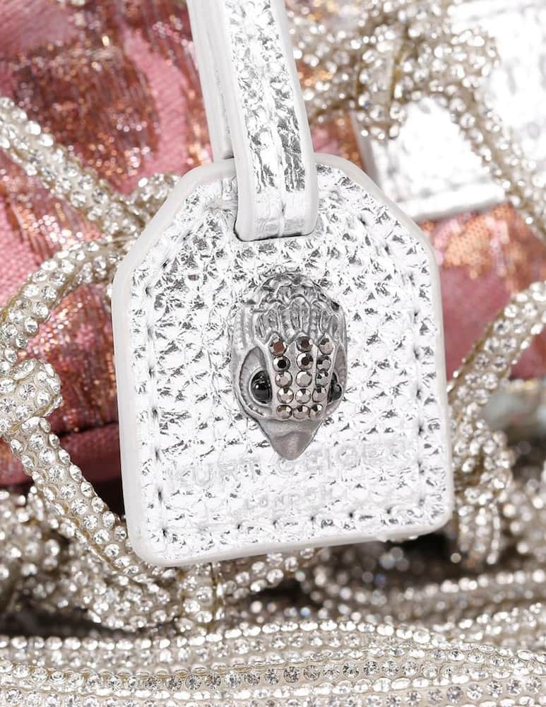 rinascente Kurt Geiger Macrame crystal handbag