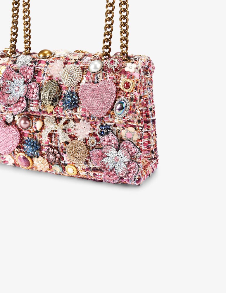 rinascente Kurt Geiger Kensington embellished crossbody bag