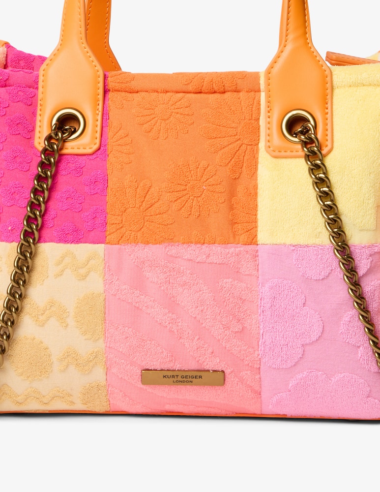 rinascente Kurt Geiger Borsa shopper trapuntata Hoxton