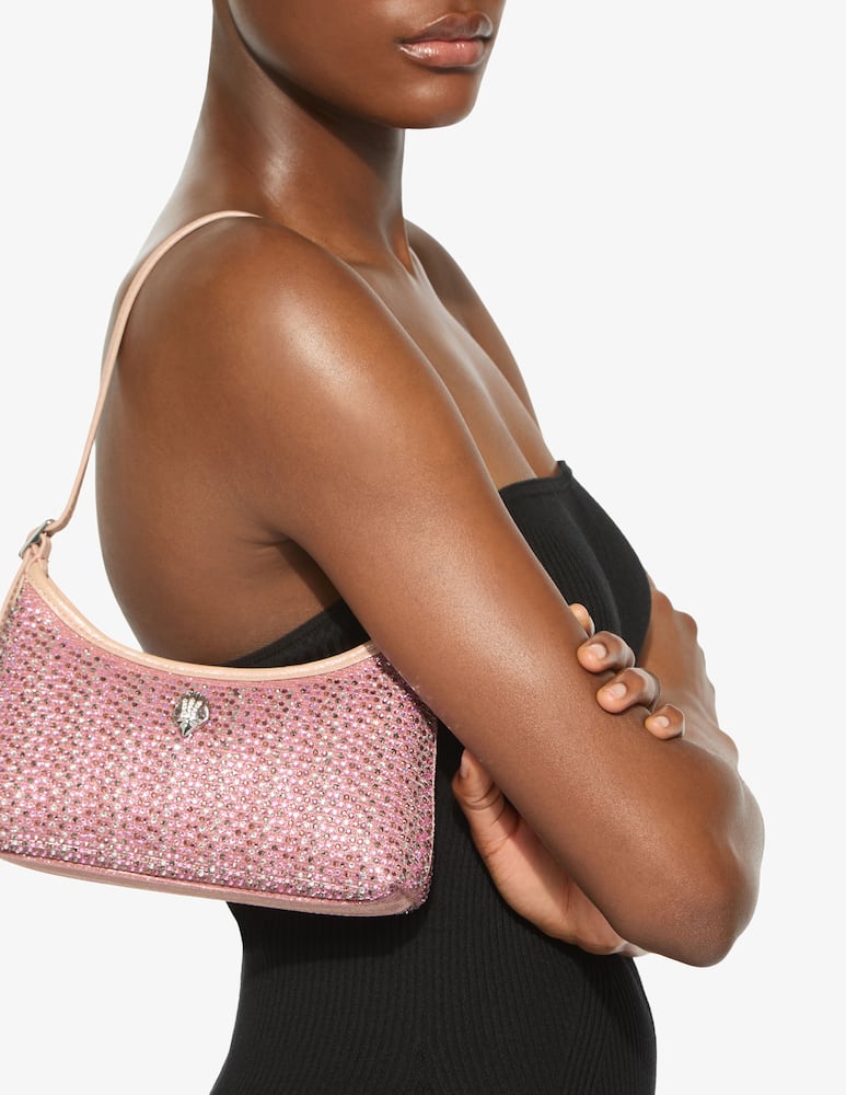 rinascente Kurt Geiger Borsa a spalla mini Kurt in tessuto