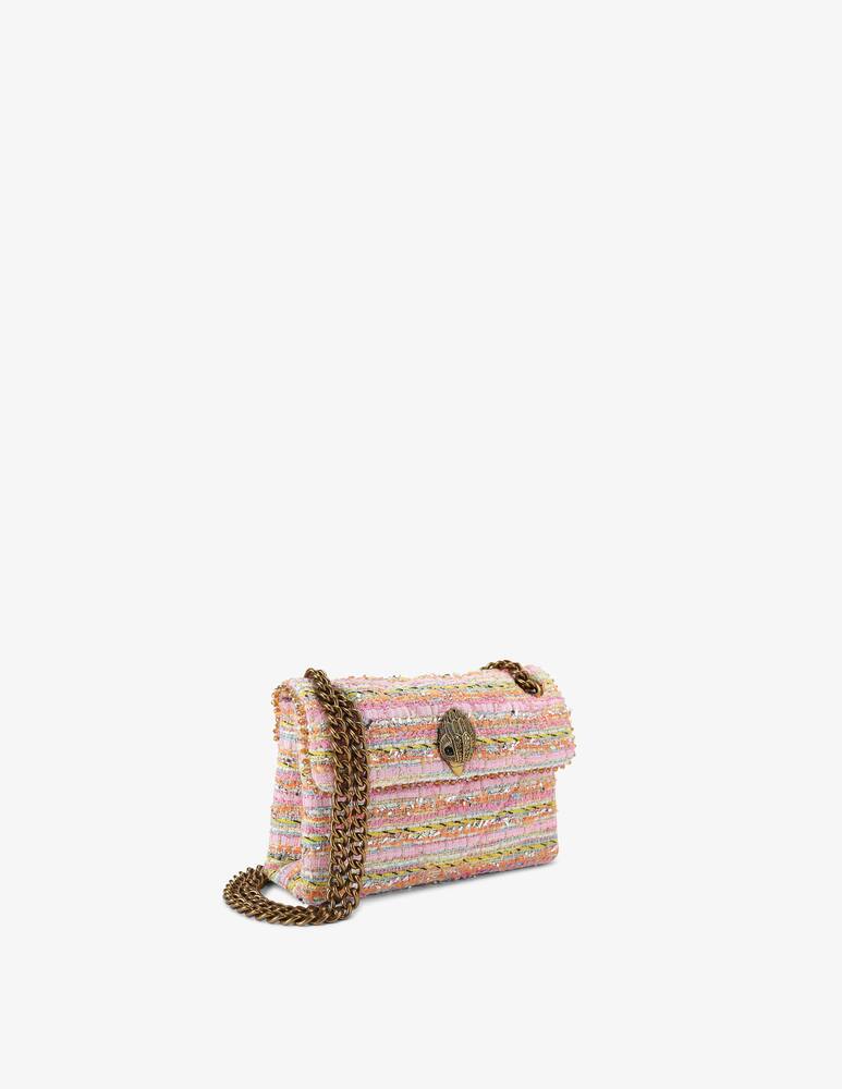 rinascente Kurt Geiger Kensington tweed crossbody bag