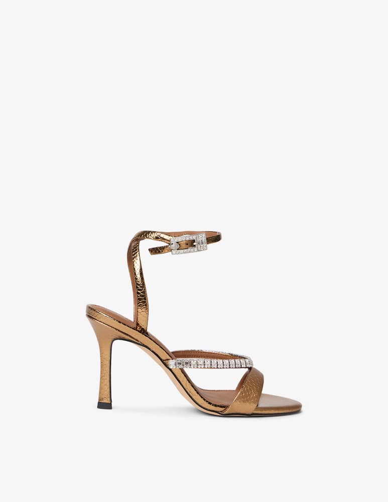 Kurt Geiger Crystal strap heeled sandal - picture 1 Kurt Geiger Crystal strap heeled sandal - picture 1