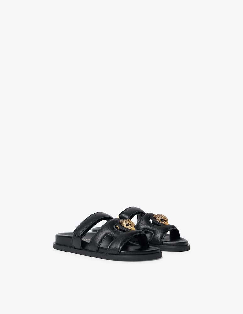 rinascente Kurt Geiger Eagle cut out flat sandals