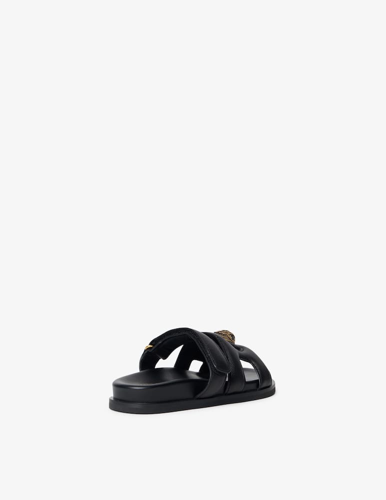 rinascente Kurt Geiger Eagle cut out flat sandals