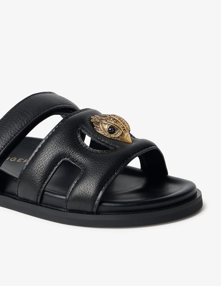 rinascente Kurt Geiger Eagle cut out flat sandals