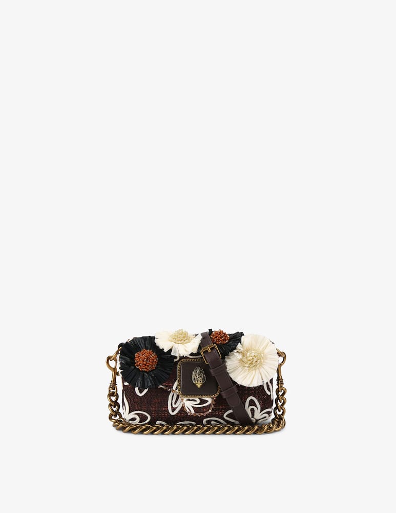 rinascente Kurt Geiger Pimlico flower crossbody bag