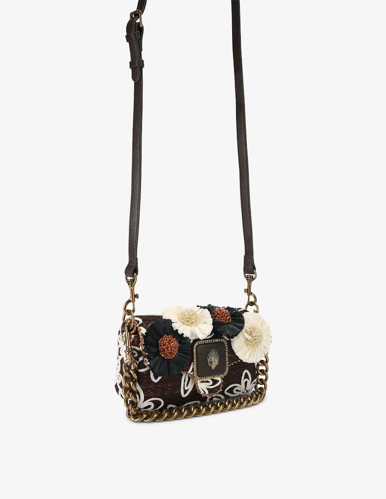 rinascente Kurt Geiger Pimlico flower crossbody bag