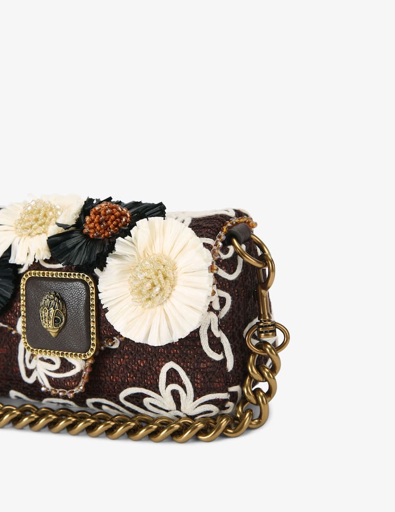 rinascente Kurt Geiger Pimlico flower crossbody bag