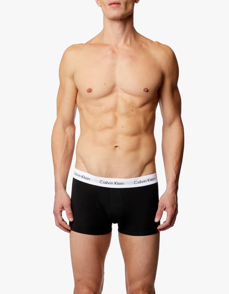 Calvin Klein 3 pack - boxer a vita bassa in cotone - immagine 2 Calvin Klein 3 pack - boxer a vita bassa in cotone - immagine 2