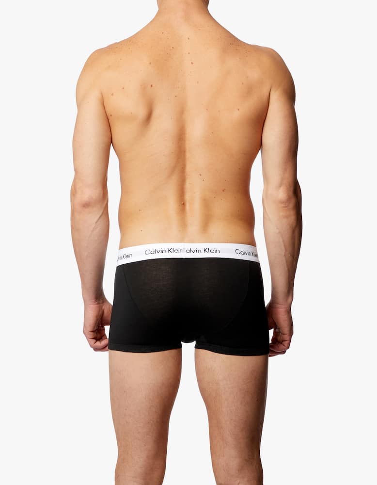 Calvin Klein 3 pack - boxer a vita bassa in cotone - immagine 3 Calvin Klein 3 pack - boxer a vita bassa in cotone - immagine 3