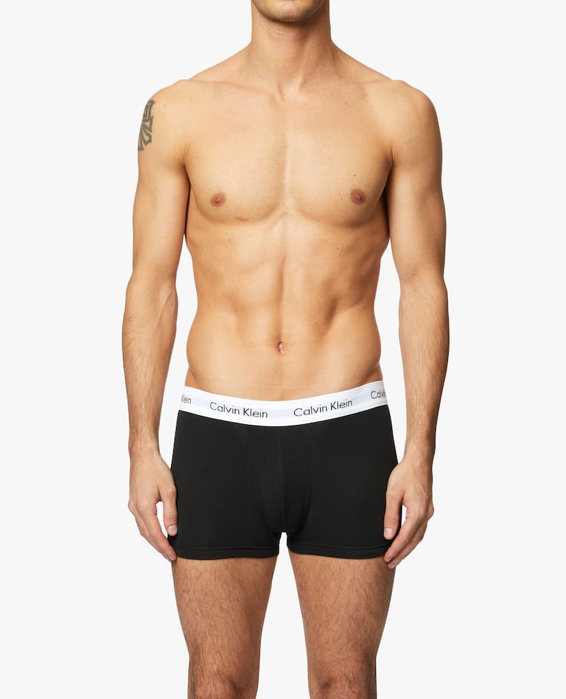 Calvin Klein 3 pack - boxer a vita bassa in cotone - immagine 2 Calvin Klein 3 pack - boxer a vita bassa in cotone - immagine 2