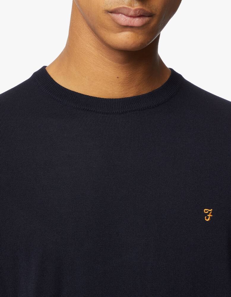 rinascente Farah Mullen merino crewneck jumper