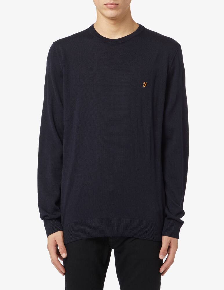 rinascente Farah Mullen merino crewneck jumper