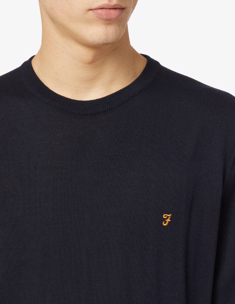 rinascente Farah Mullen merino crewneck jumper
