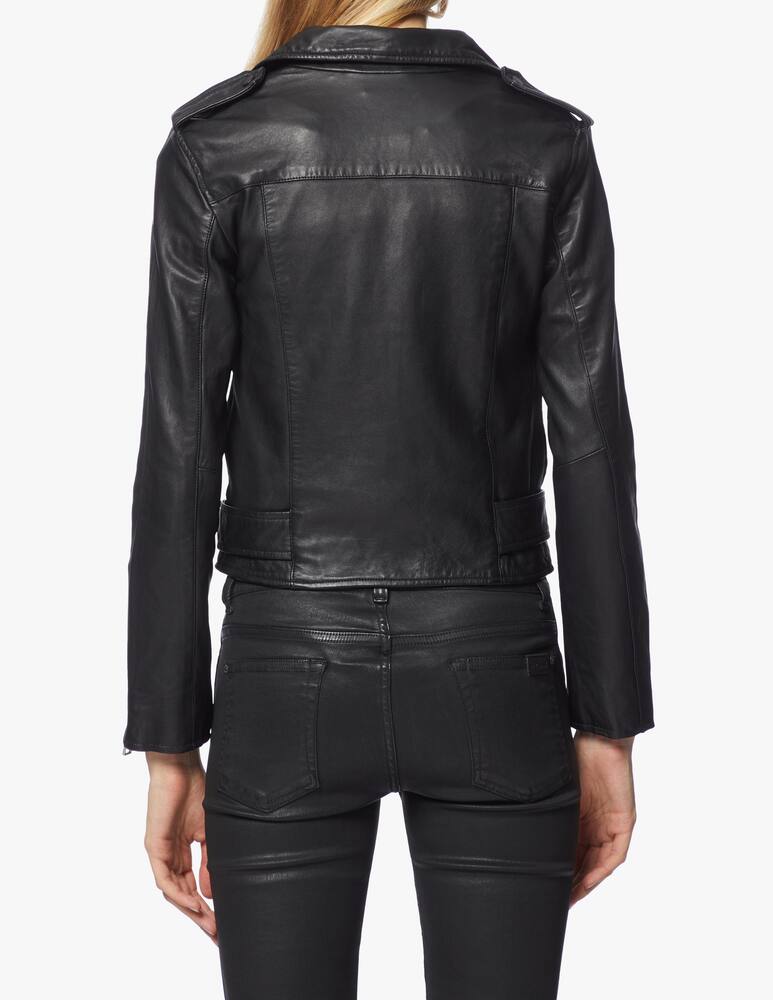 rinascente AllSaints Leather biker jacket Balfern