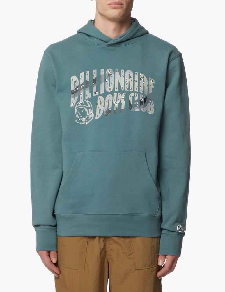 rinascente Billionaire Boys Club Felpa con cappuccio camo logo - blu