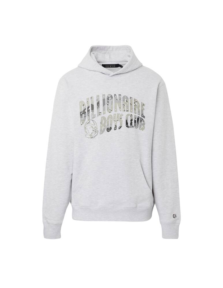 rinascente Billionaire Boys Club Felpa con cappuccio camo logo - grigio