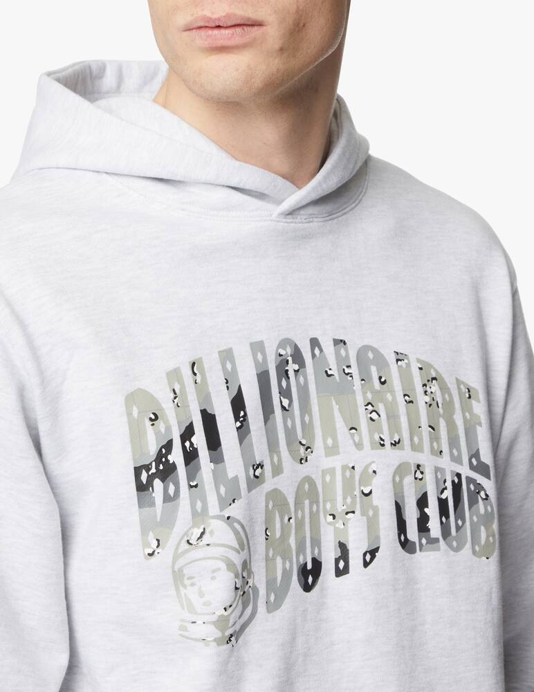 rinascente Billionaire Boys Club Felpa con cappuccio camo logo - grigio