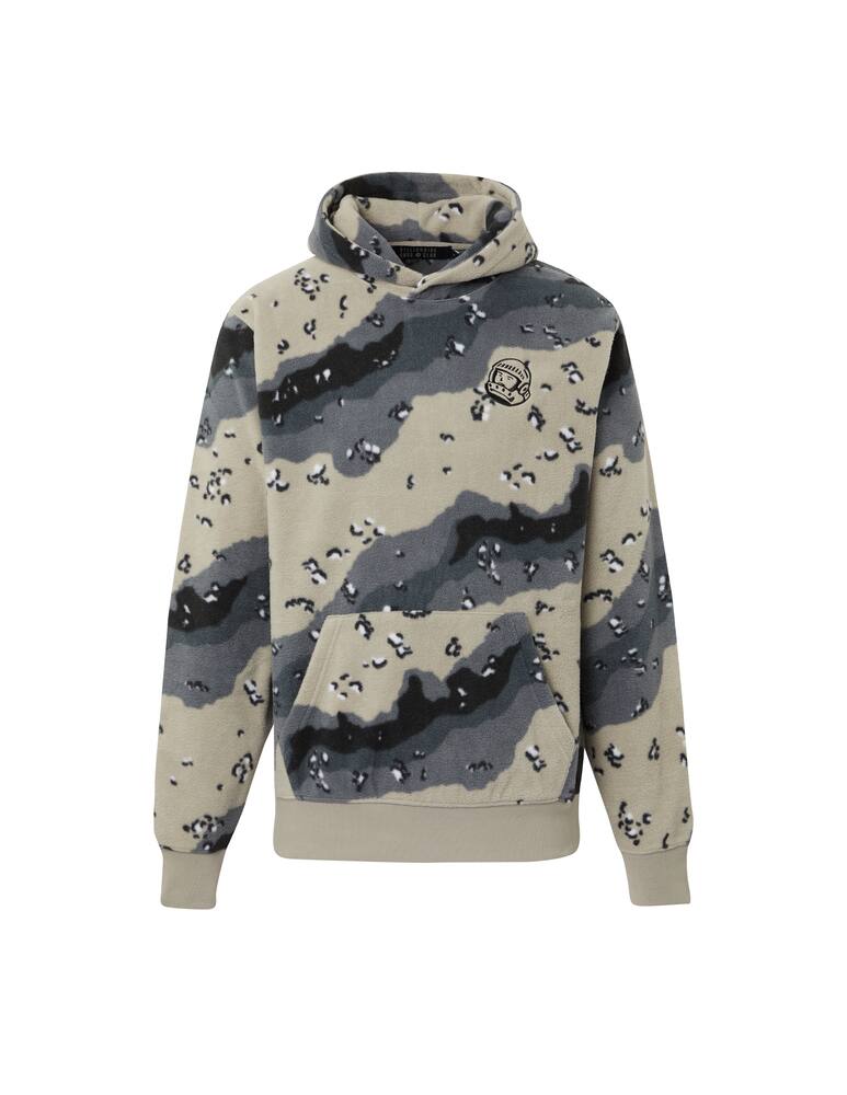 rinascente Billionaire Boys Club Camo fleece hoodie - grey