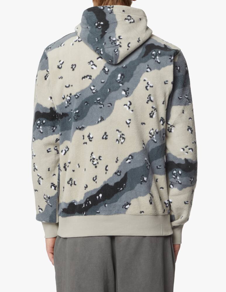 rinascente Billionaire Boys Club Camo fleece hoodie - grey