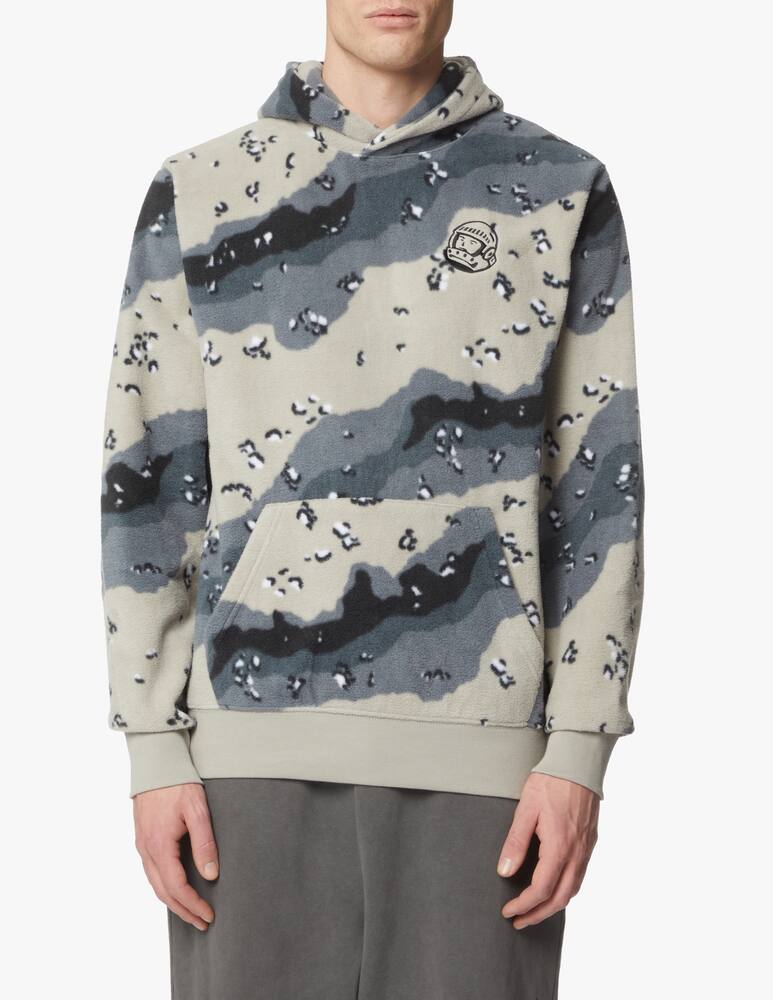rinascente Billionaire Boys Club Camo fleece hoodie - grey