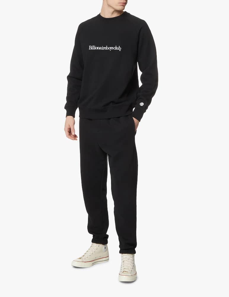 rinascente Billionaire Boys Club Maglia girocollo logo ricamato - nero