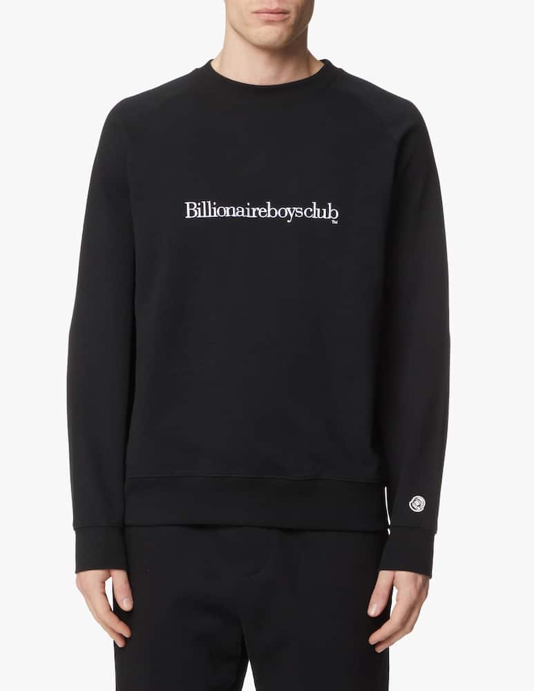 rinascente Billionaire Boys Club Maglia girocollo logo ricamato - nero