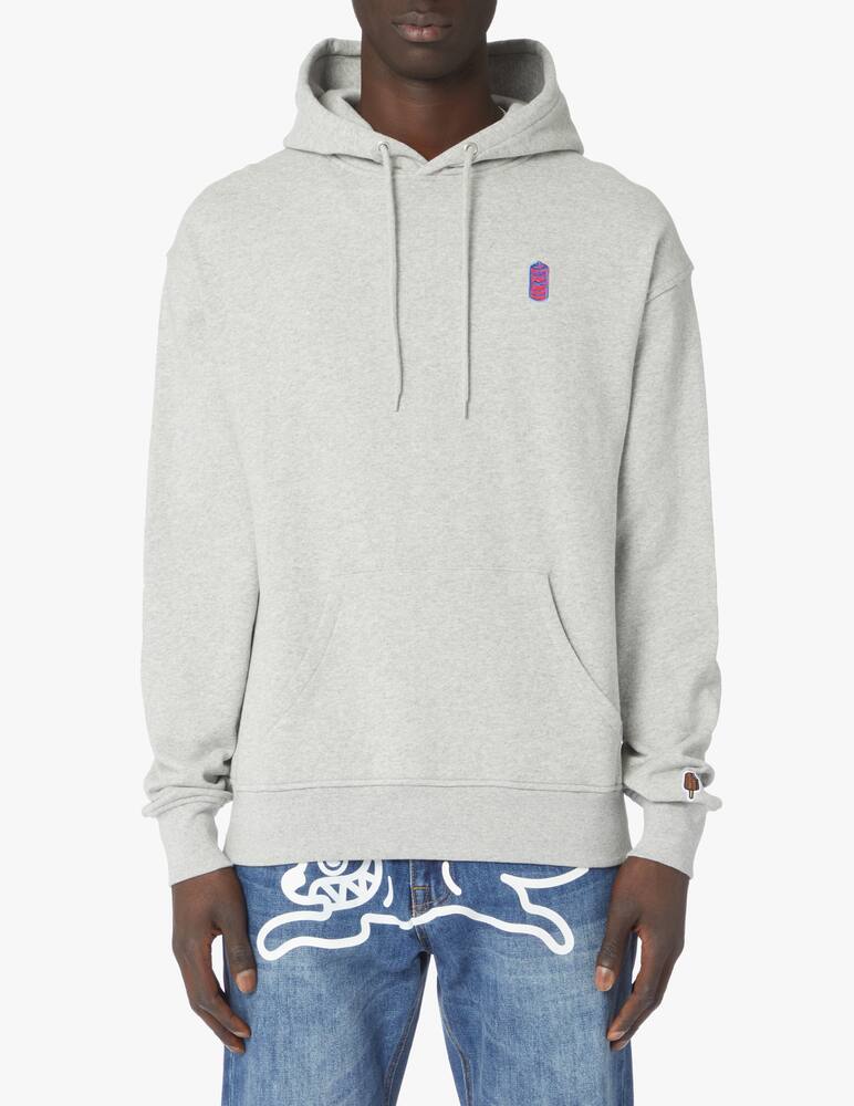 rinascente Ice Cream Felpa con cappuccio grafica transistor - grigio