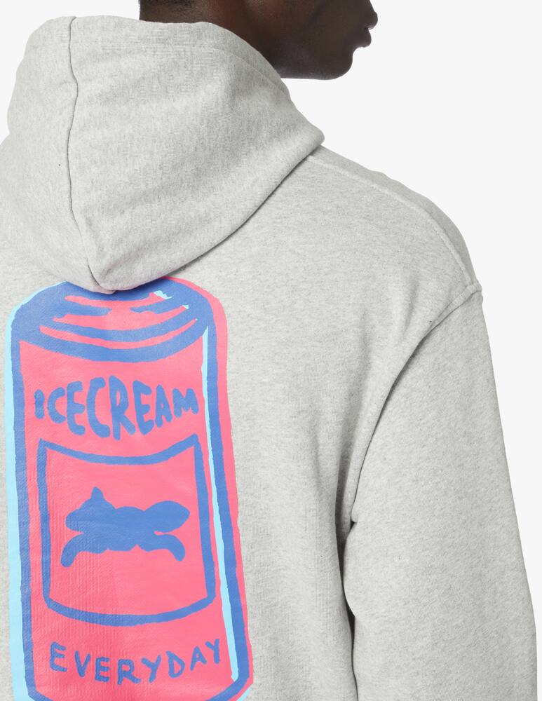 rinascente Ice Cream Felpa con cappuccio grafica transistor - grigio