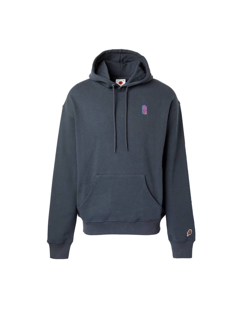 rinascente Ice Cream Felpa con cappuccio grafica transistor - blu