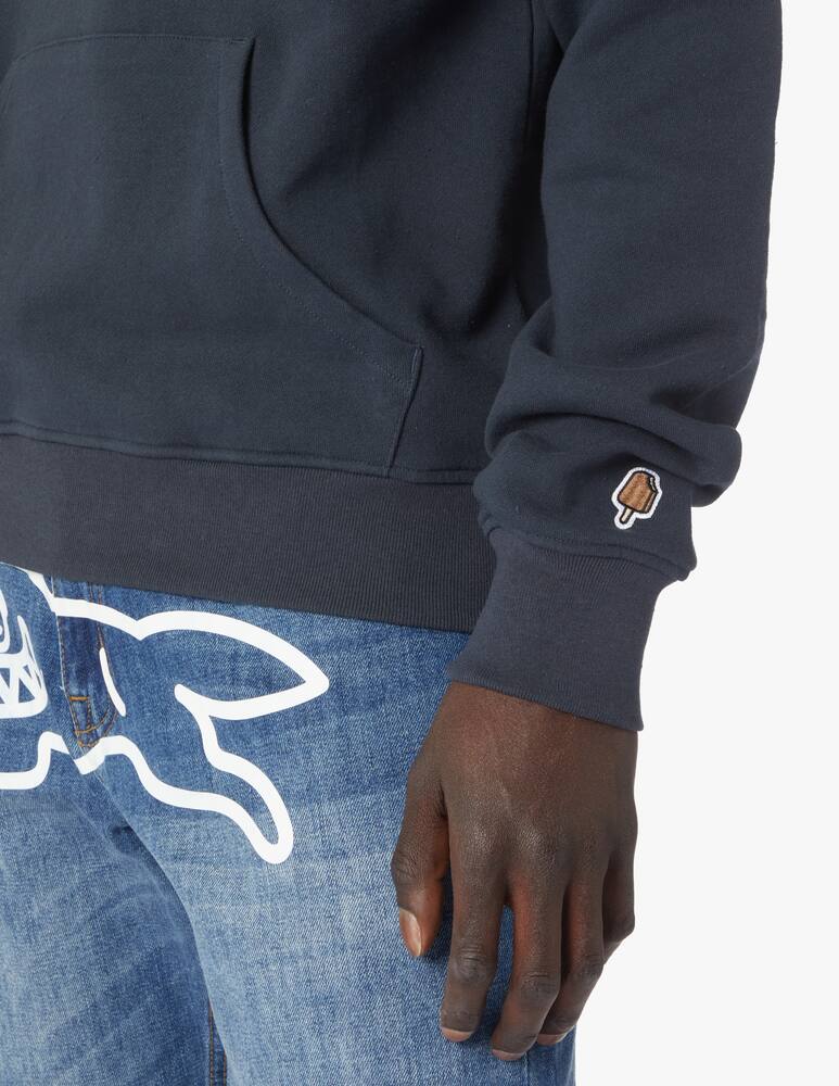 rinascente Ice Cream Felpa con cappuccio grafica transistor - blu