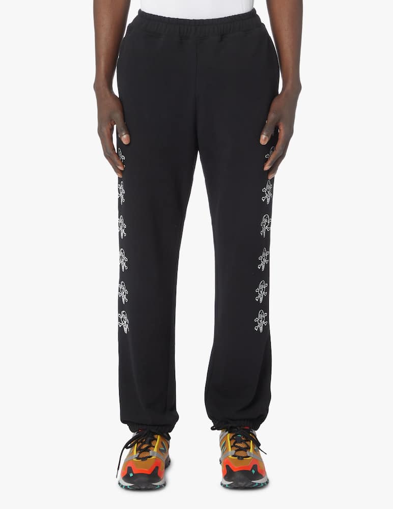 rinascente Ice Cream Cones & bones sweatpant - black