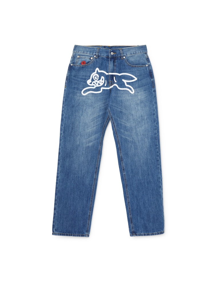 rinascente Ice Cream Pantaloni in jeans running dog - azzurro